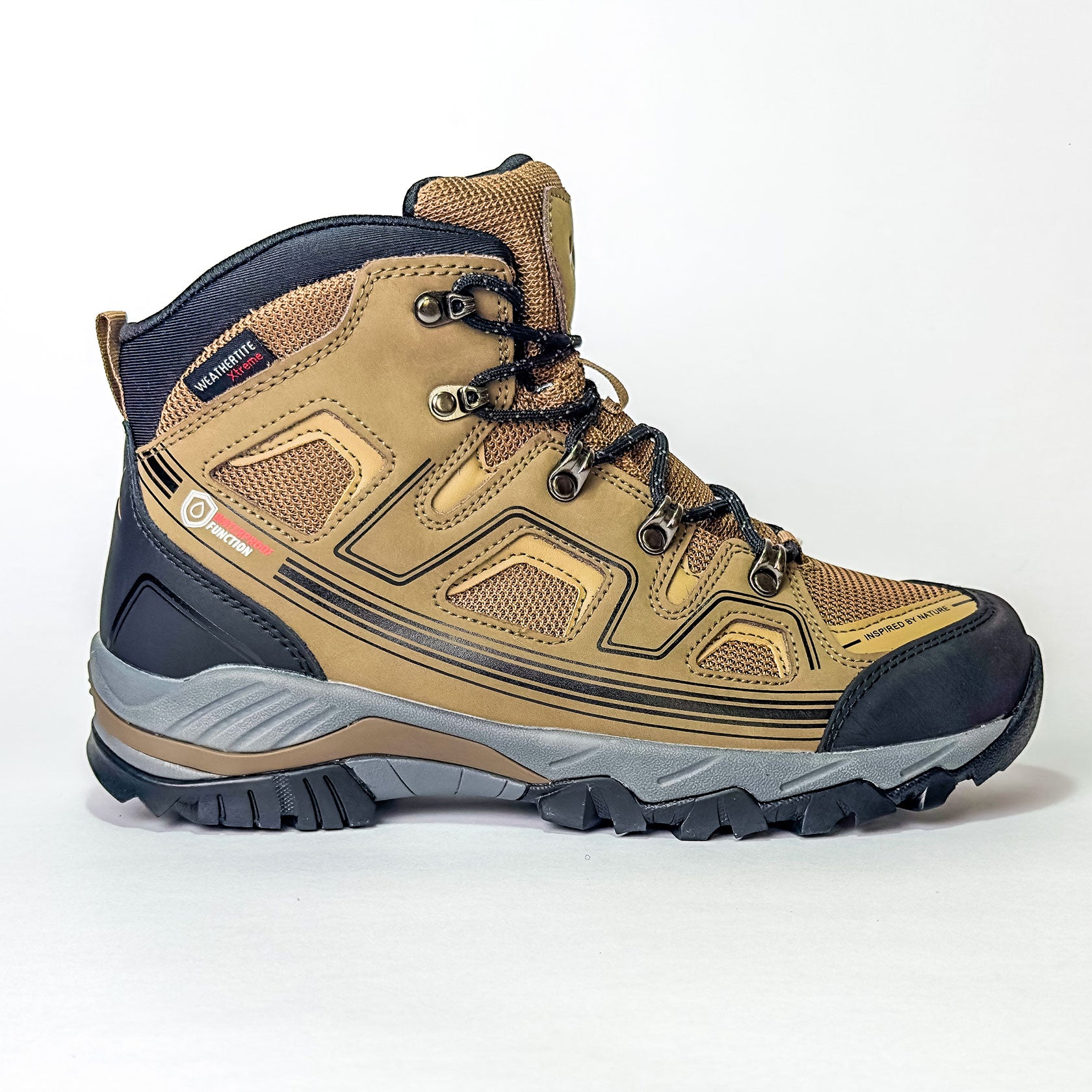 Zapato Hombre Aurora MID Caña Alta Café – Kilimanjaro