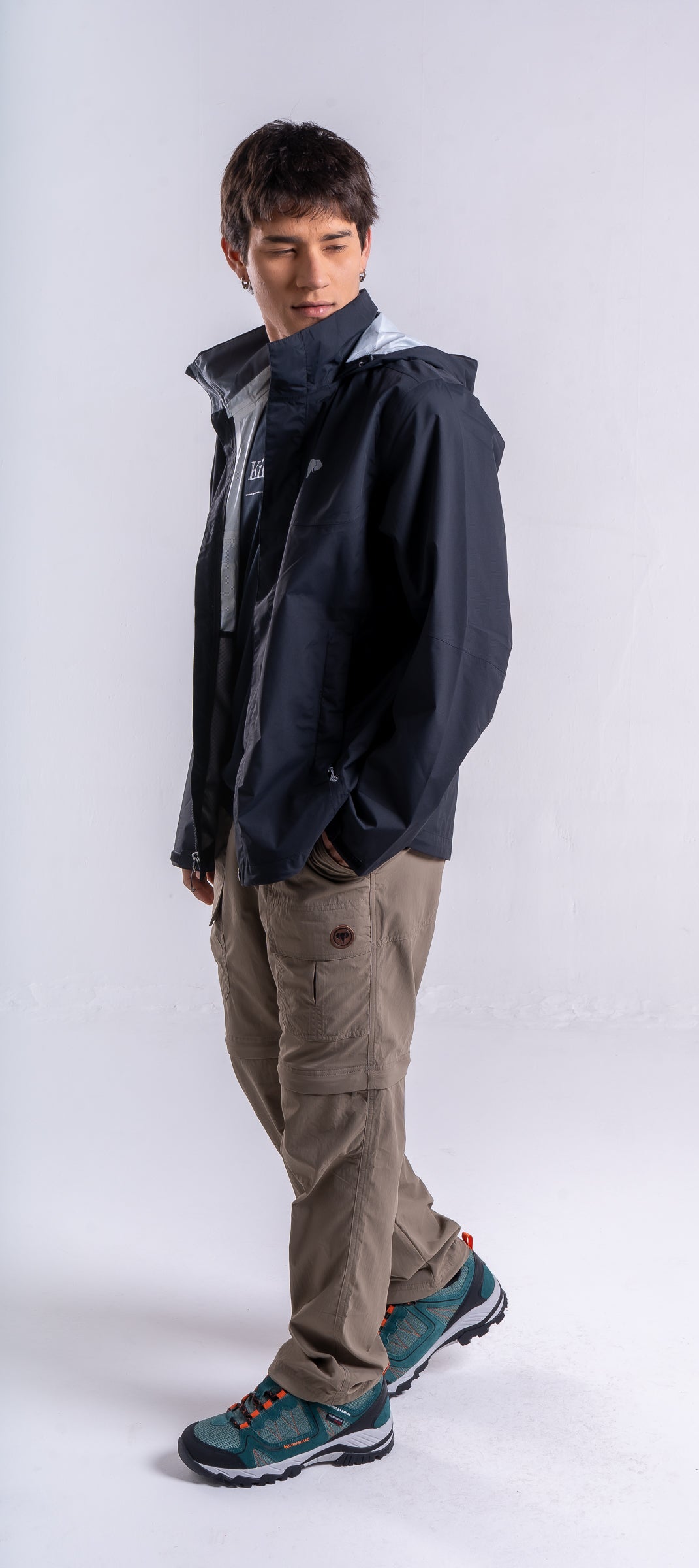 Cortaviento Hombre Albatros Negro