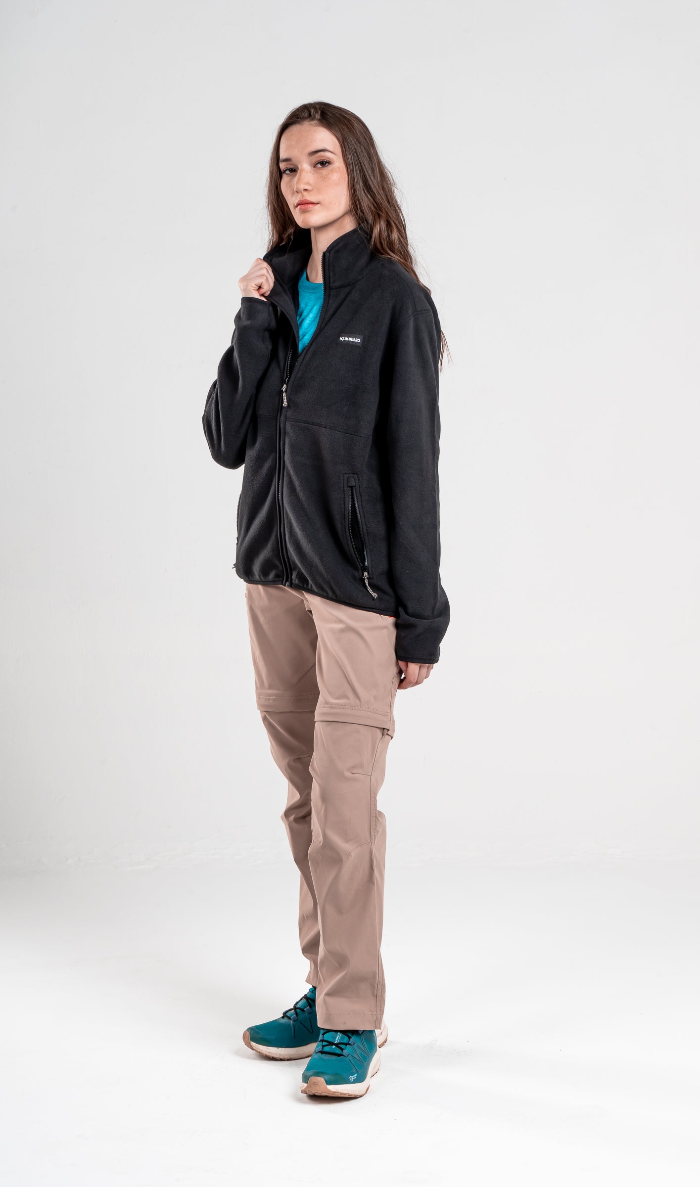 Polar Mujer Crissa Negro