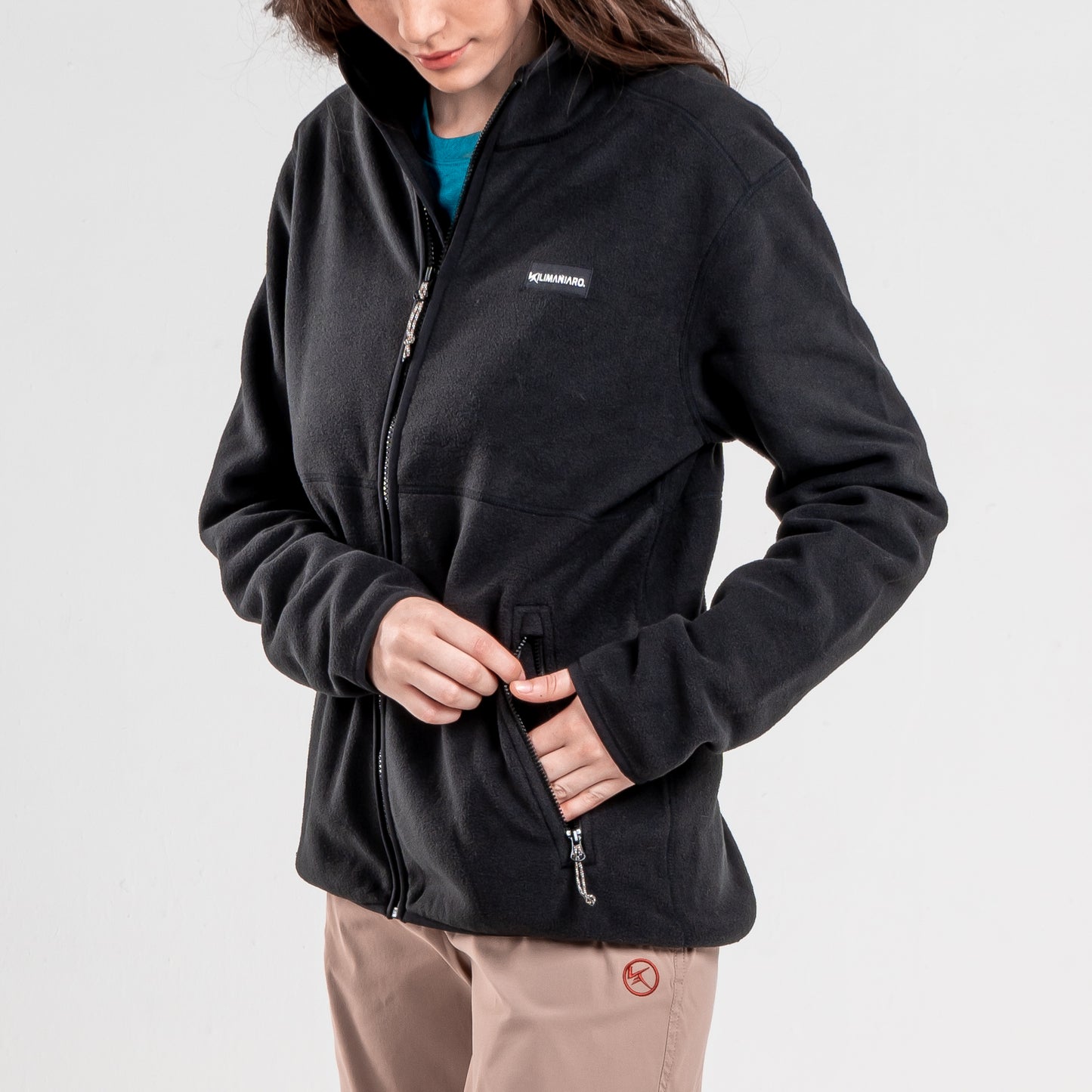 Polar Mujer Crissa Negro