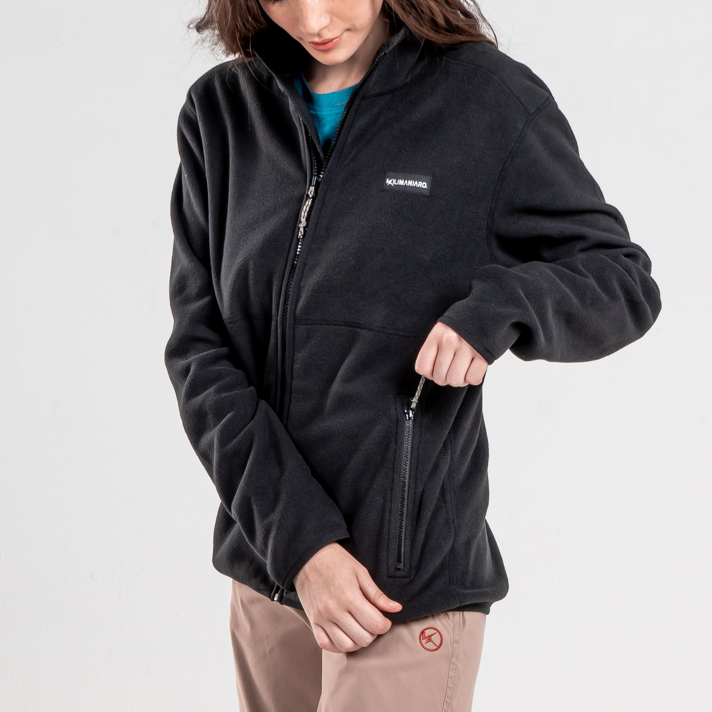 Polar Mujer Crissa Negro