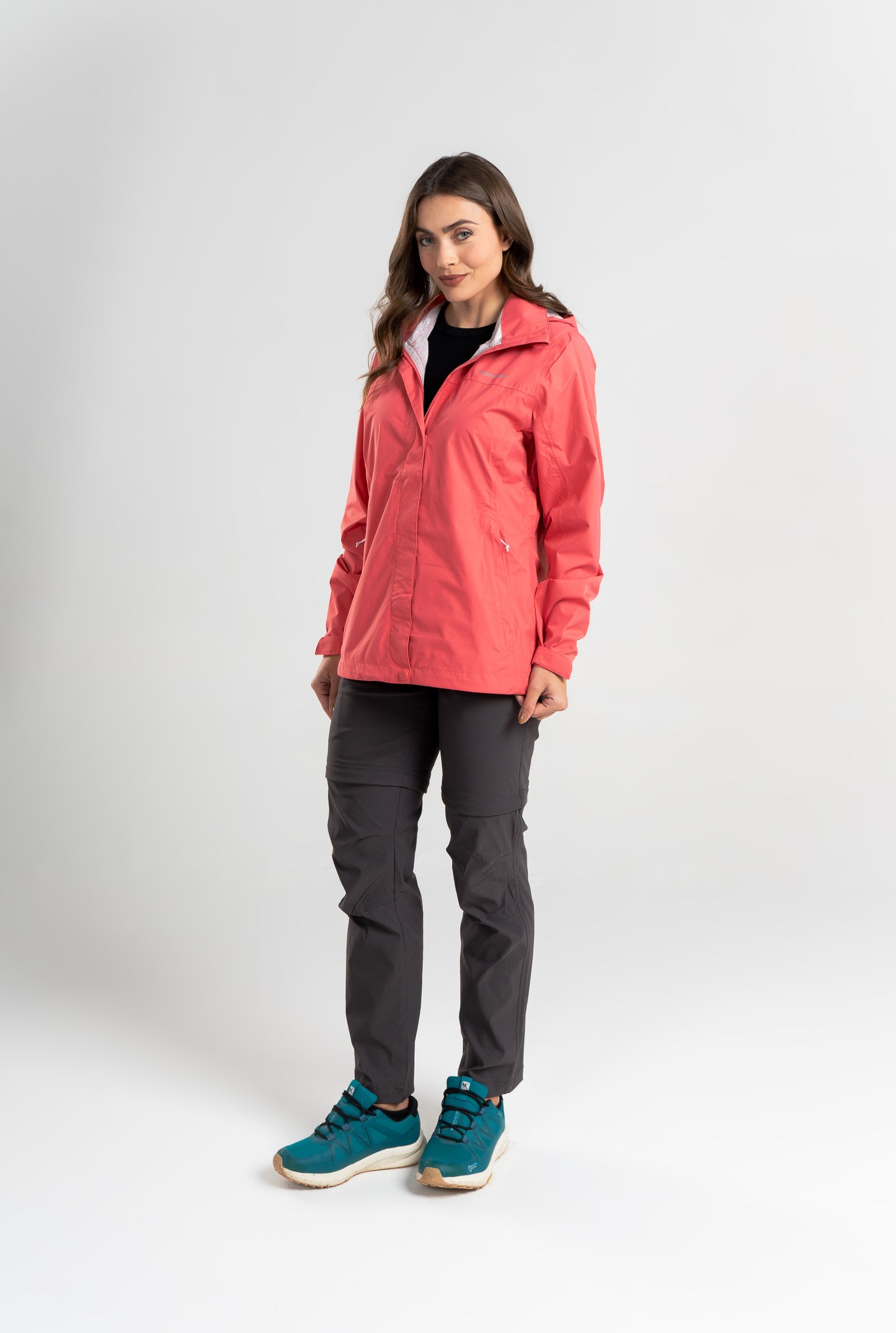 Cortaviento Mujer Carbi Rojo