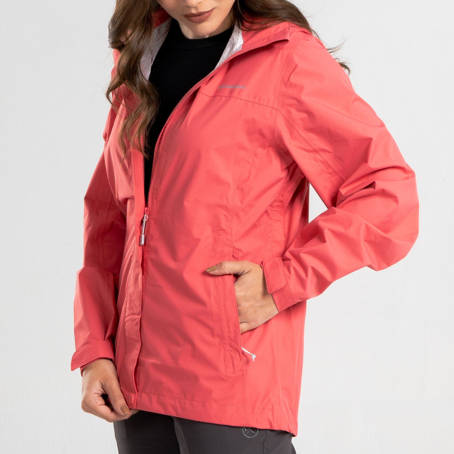 Cortaviento Mujer Carbi Rojo