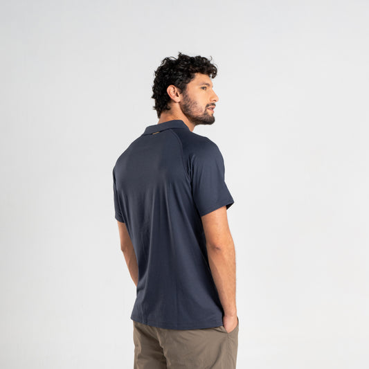 Polera Hombre Destination Azul