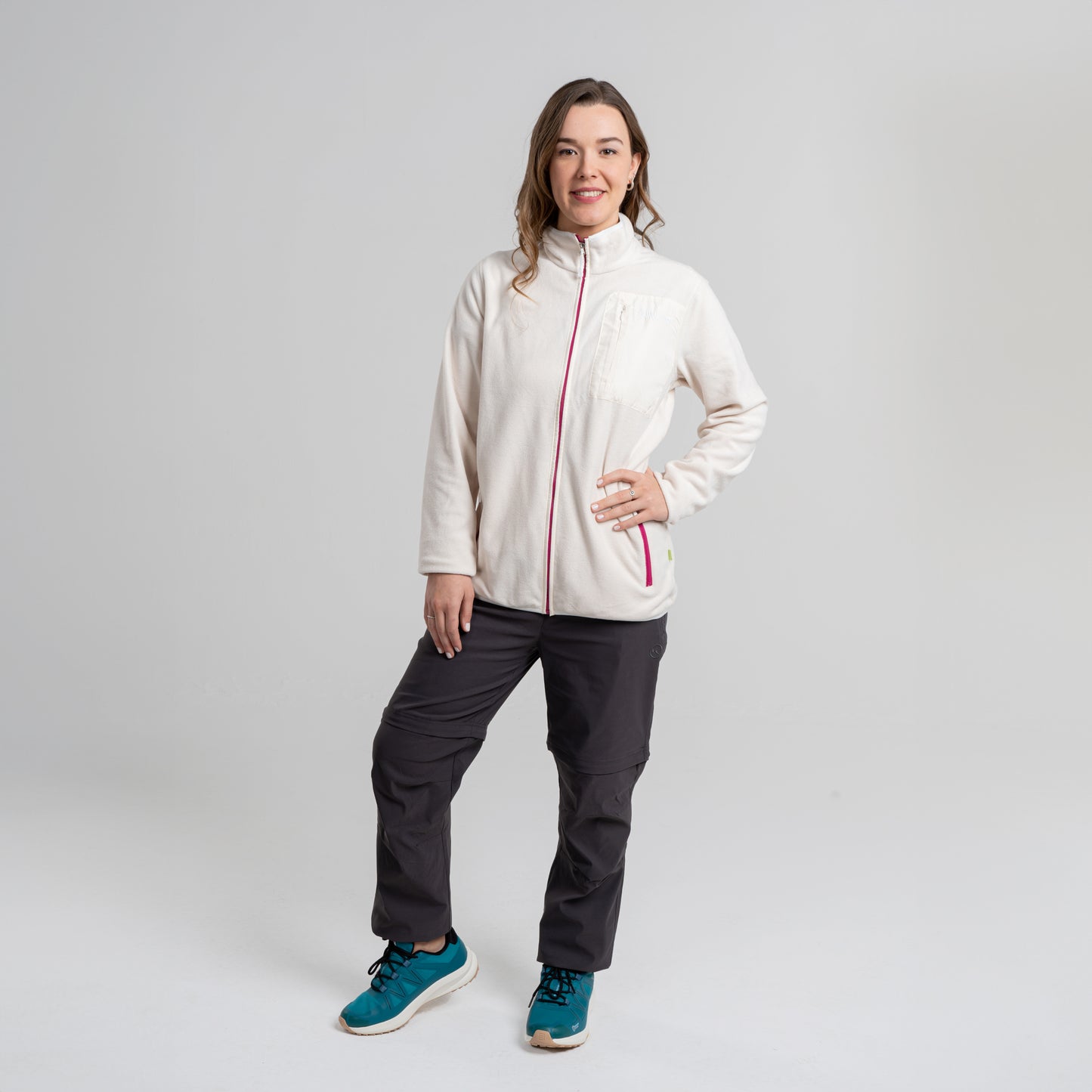 Polar Mujer Moreta Blanco