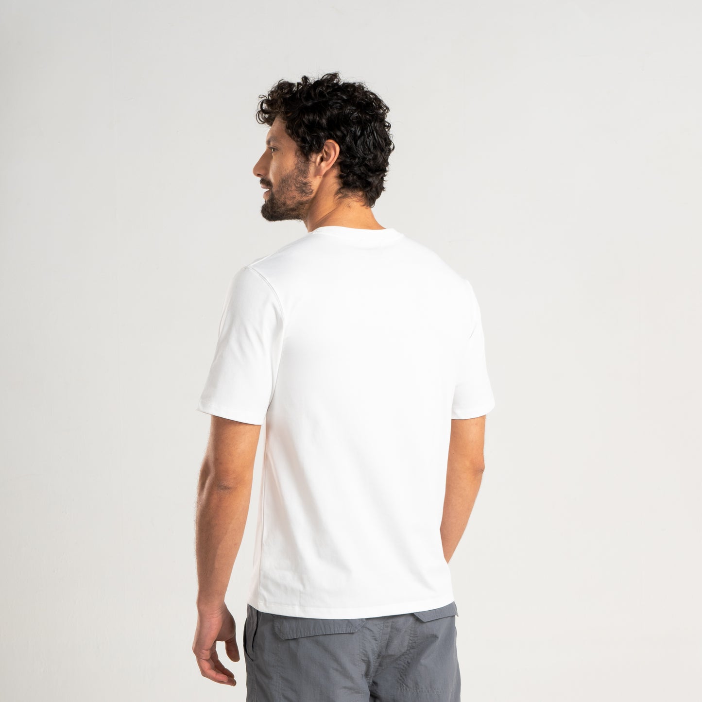 Polera Hombre Nibelia Blanco