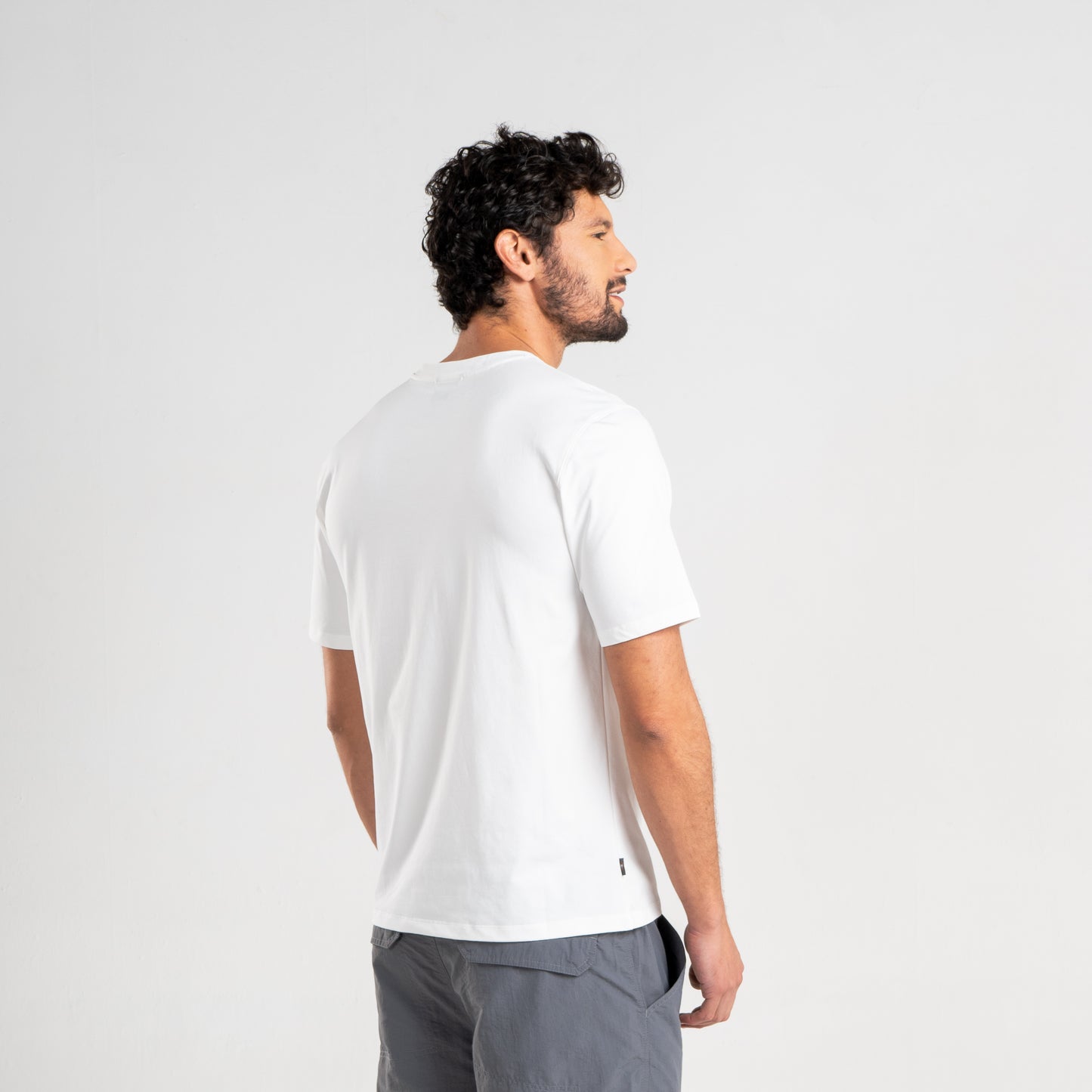 Polera Hombre Nibelia Blanco
