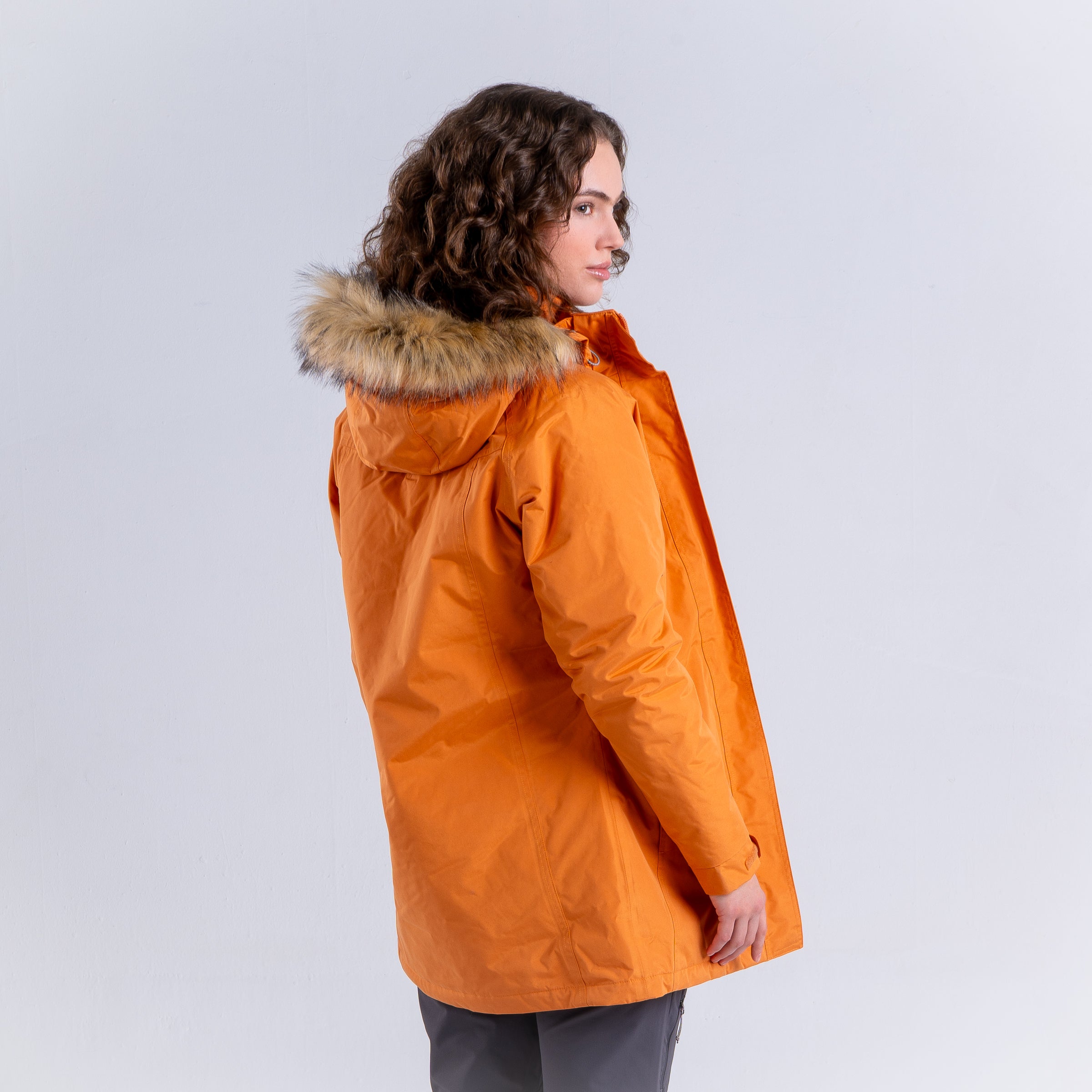 Parka Mujer Pampa Mostaza – Kilimanjaro