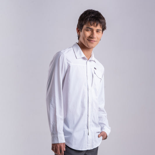Camisa Hombre Paso Alto Blanco