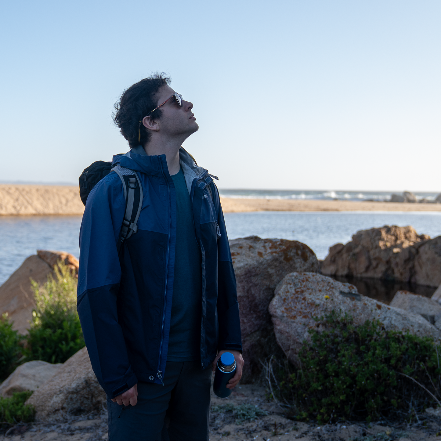 Cortaviento Hombre Rainier Azul