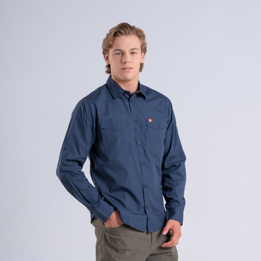 Camisa Hombre Rutor Azul