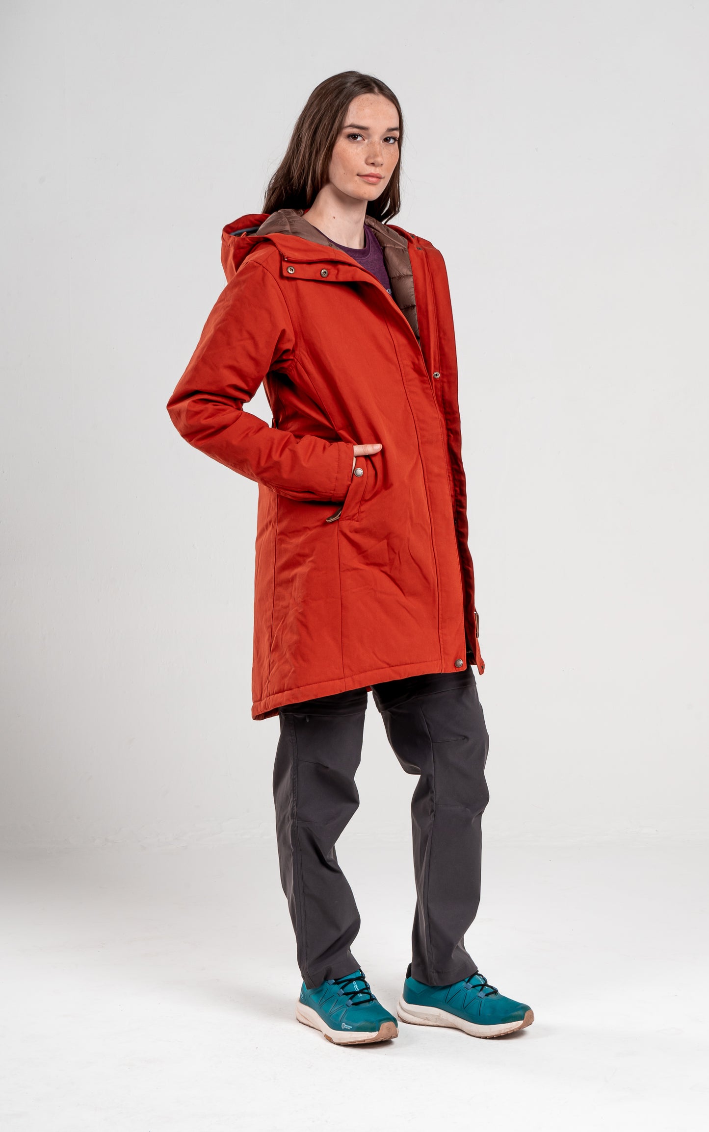Parka Mujer Savani Naranjo