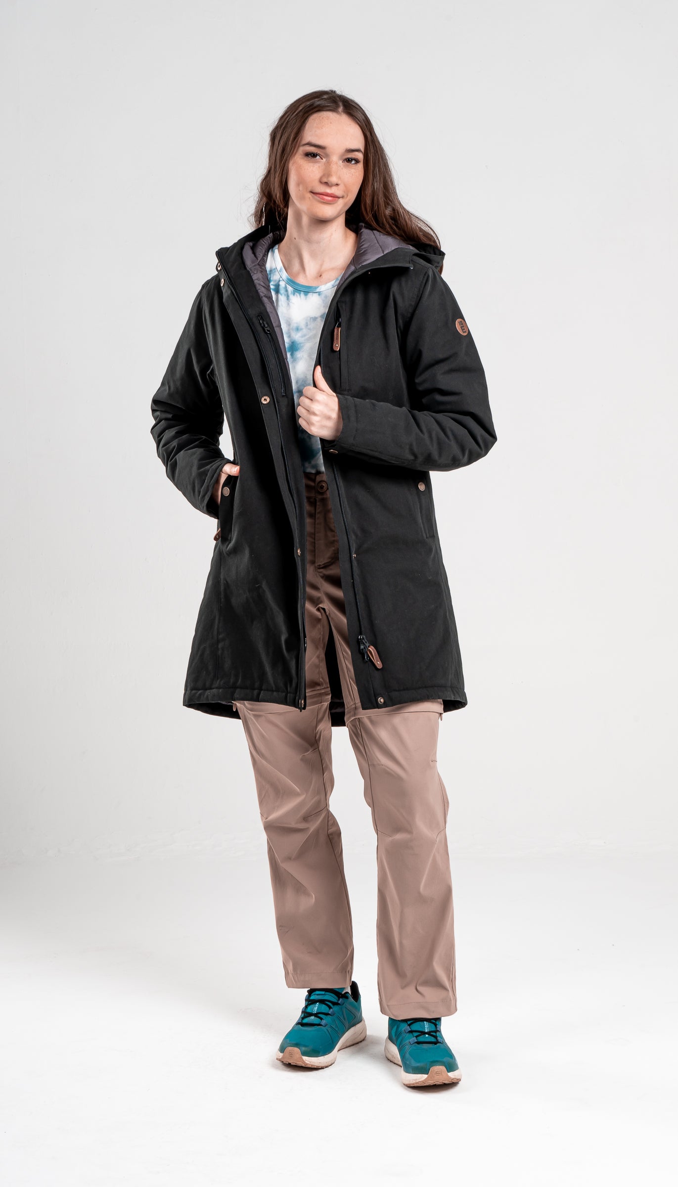 Parka Mujer Savani Negro