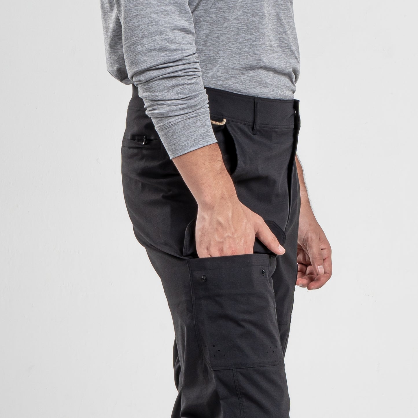 Pantalón Hombre Storm Negro