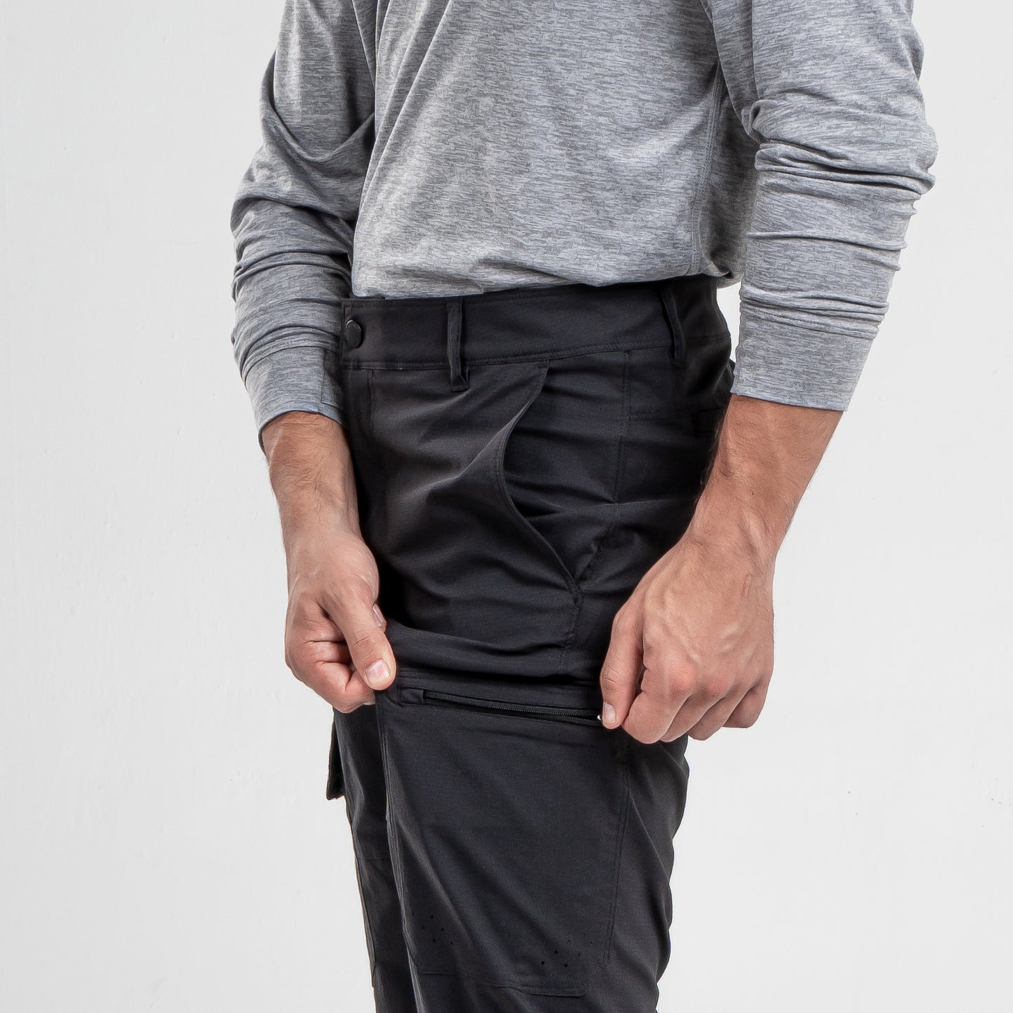 Pantalón Hombre Storm Negro