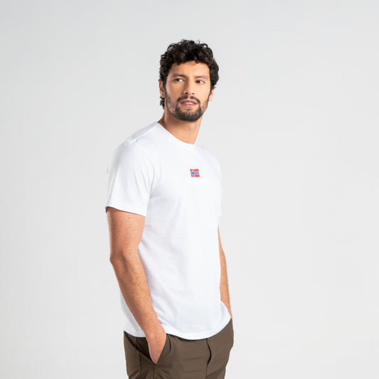 Polera Hombre Sagar Blanco