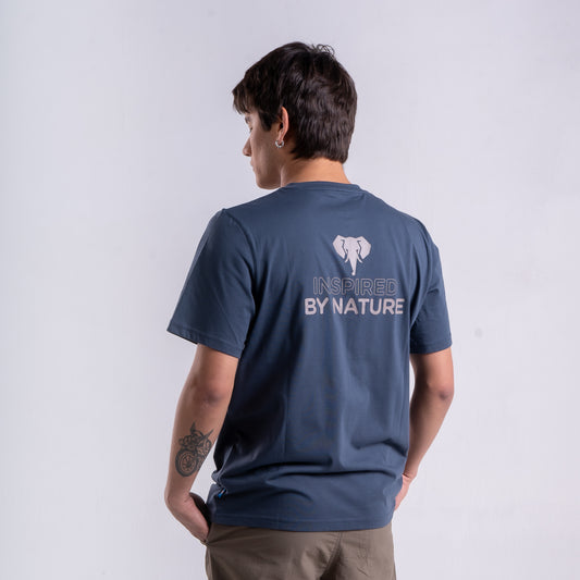 Polera Hombre Sur Azul
