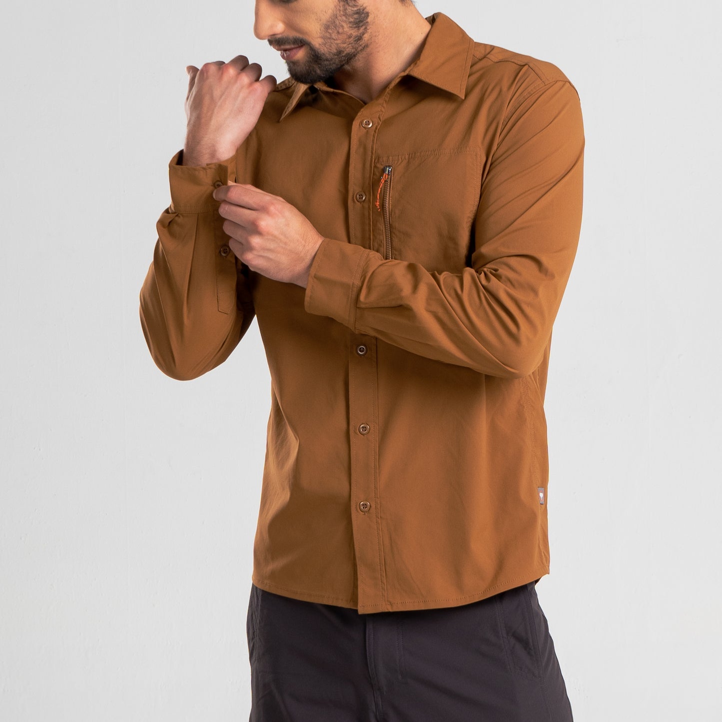 Camisa Hombre Tacora Café