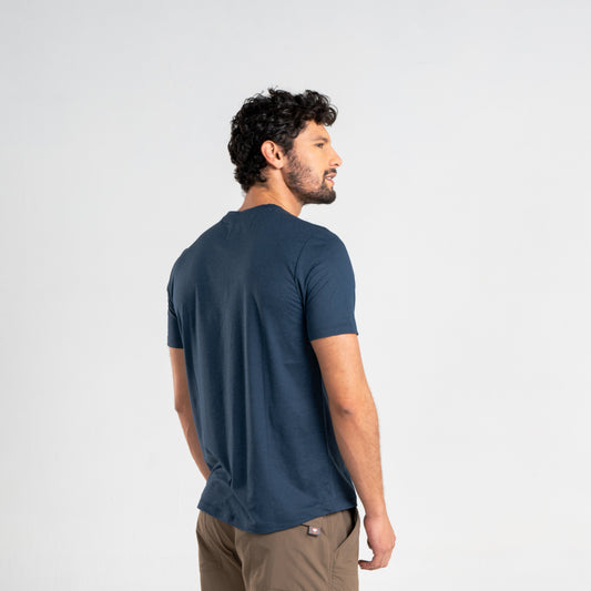 Polera Hombre Tamaskan Azul