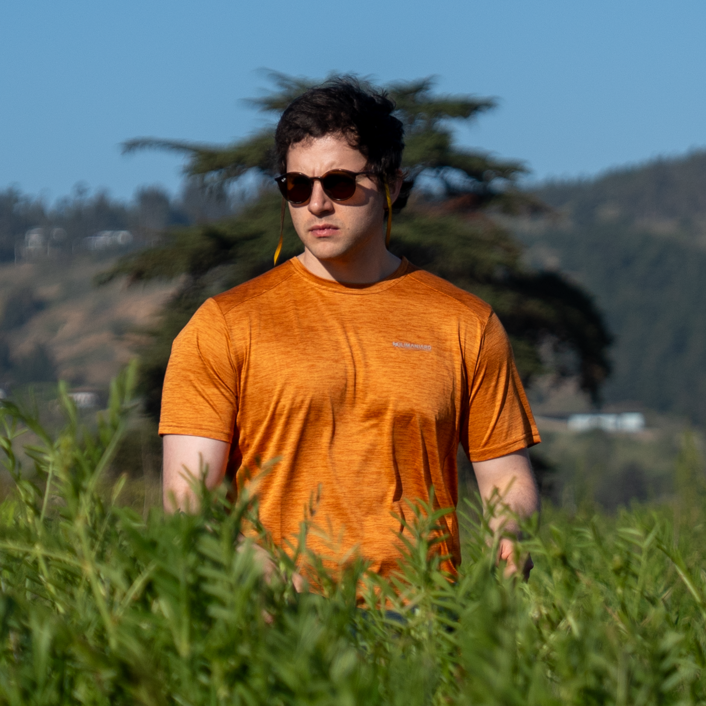 Polera Hombre Urama Naranjo
