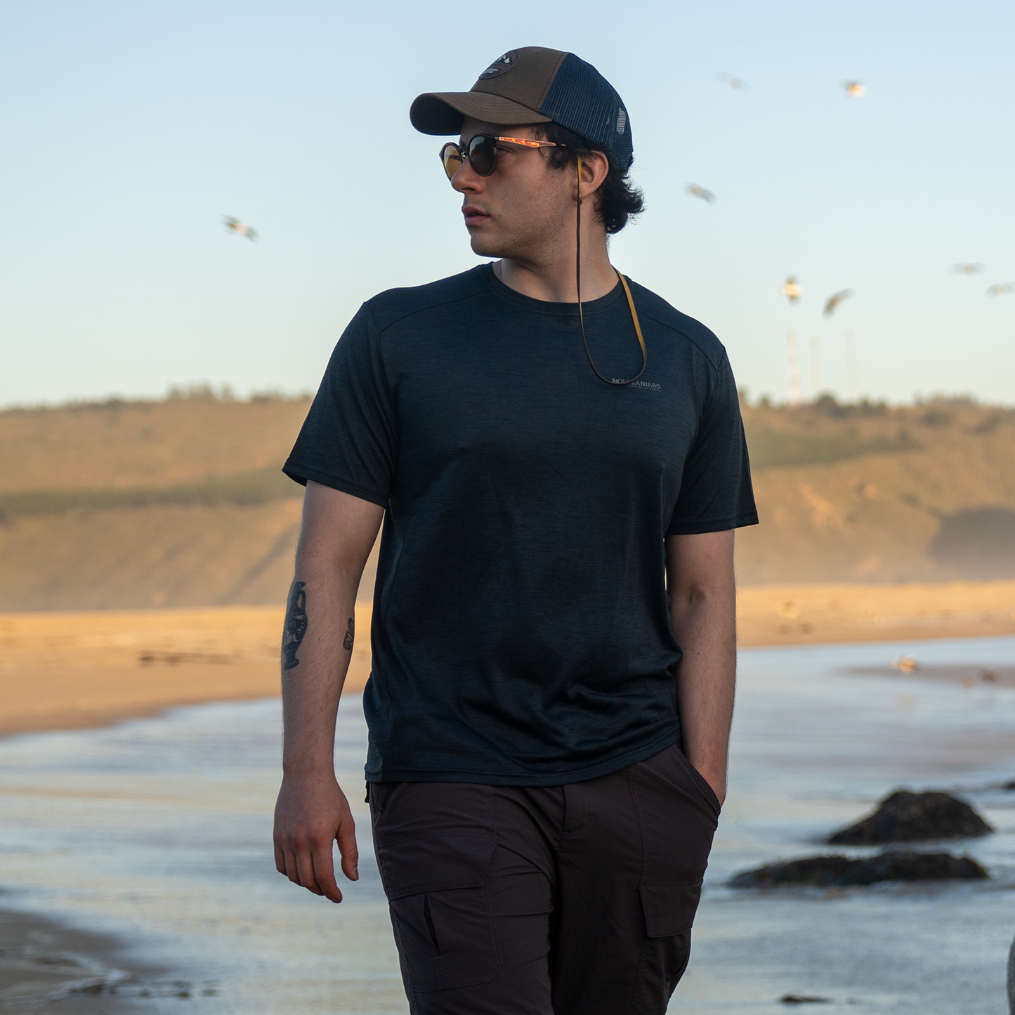 Polera Hombre Urama Negro