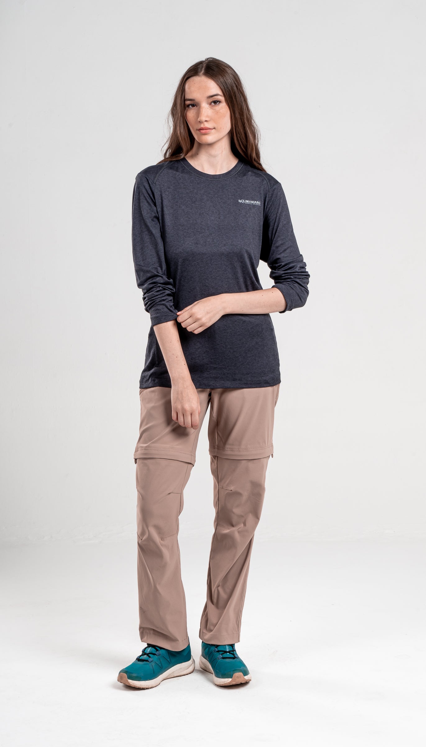 Polera Mujer Utility Gris