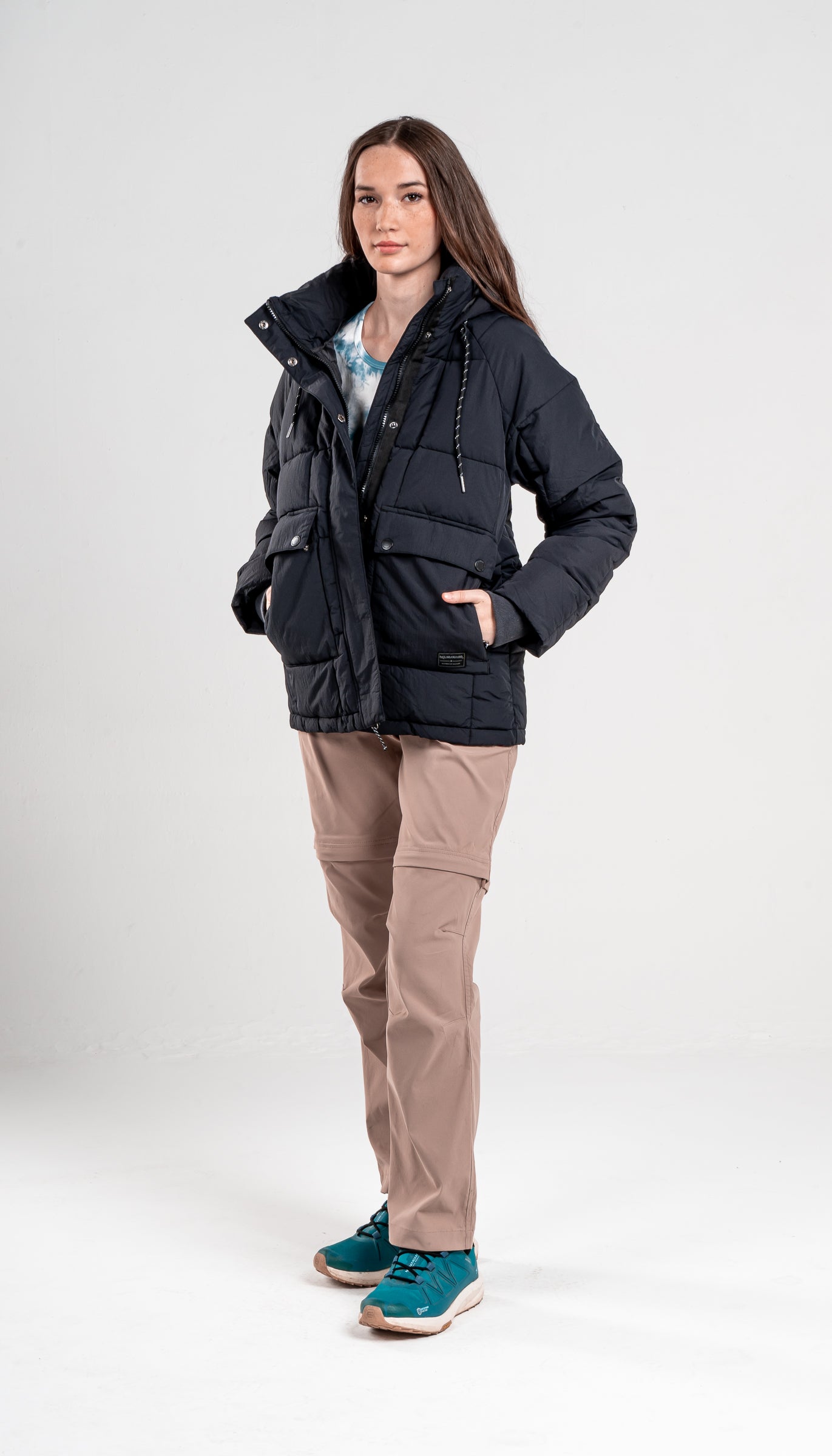 Parka Mujer Aero Negro