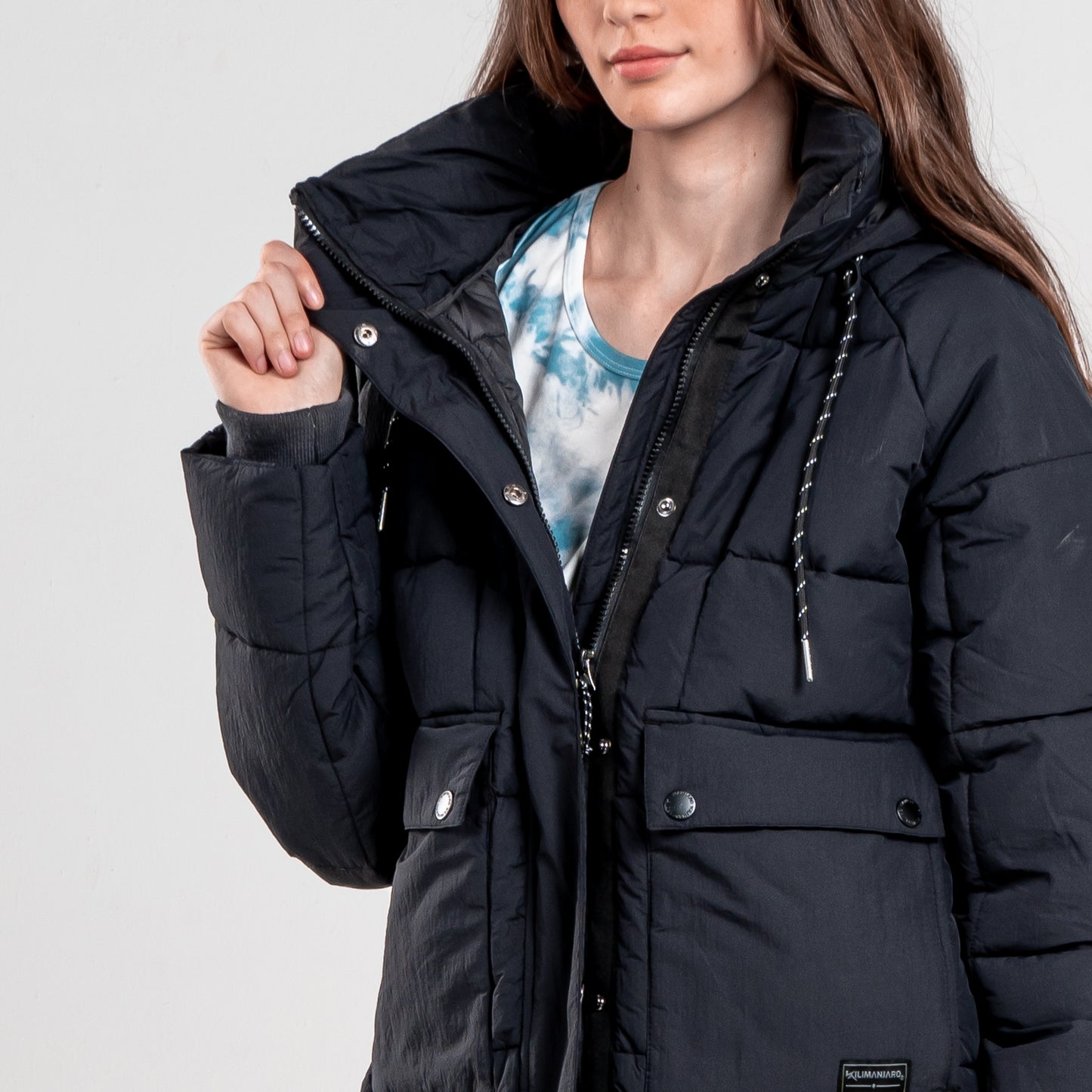 Parka Mujer Aero Negro