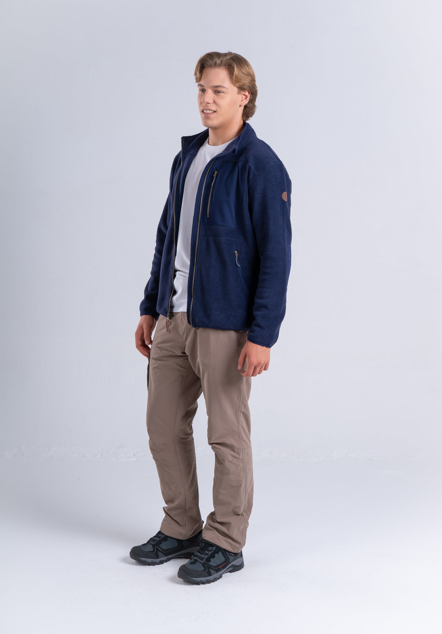 Polar Hombre Ascensor Azul