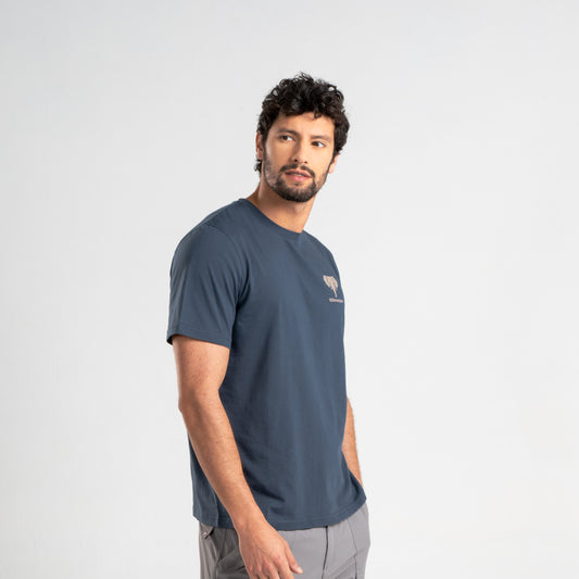 Polera Hombre Bakosi Azul