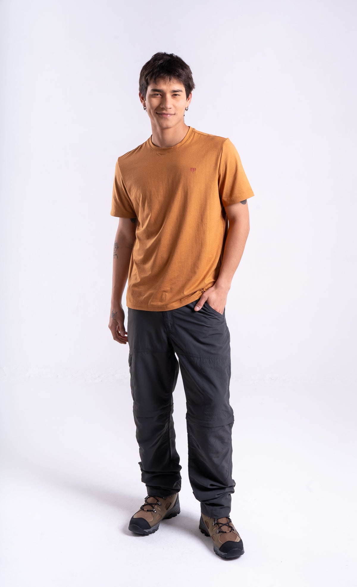 Polera Hombre Boreal Mostaza