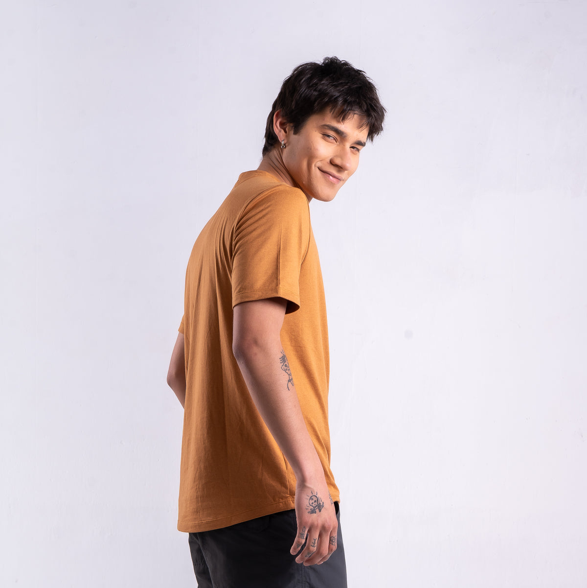 Polera Hombre Boreal Mostaza