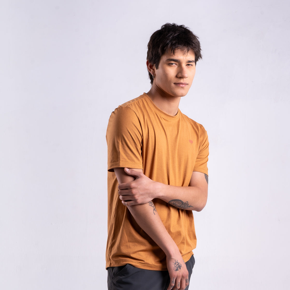 Polera Hombre Boreal Mostaza
