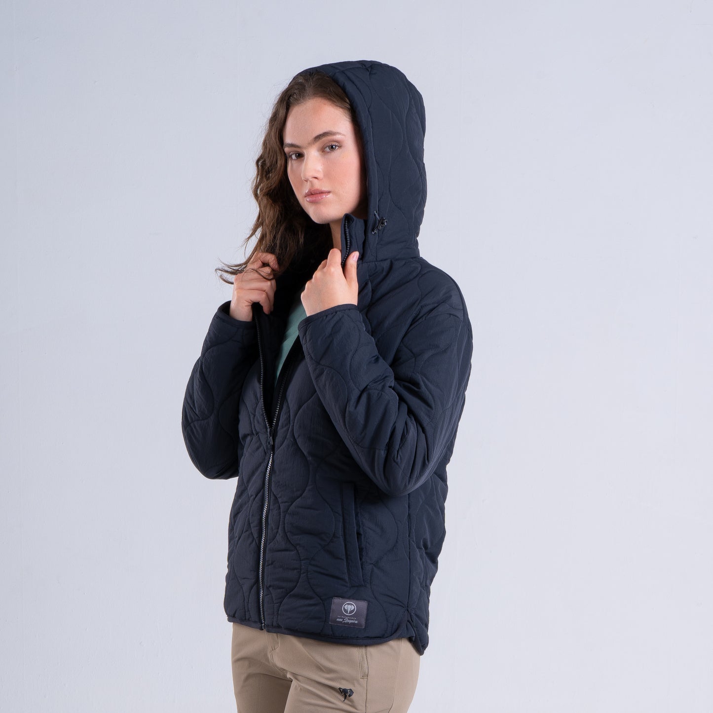 Parka Mujer Fueguino Negra