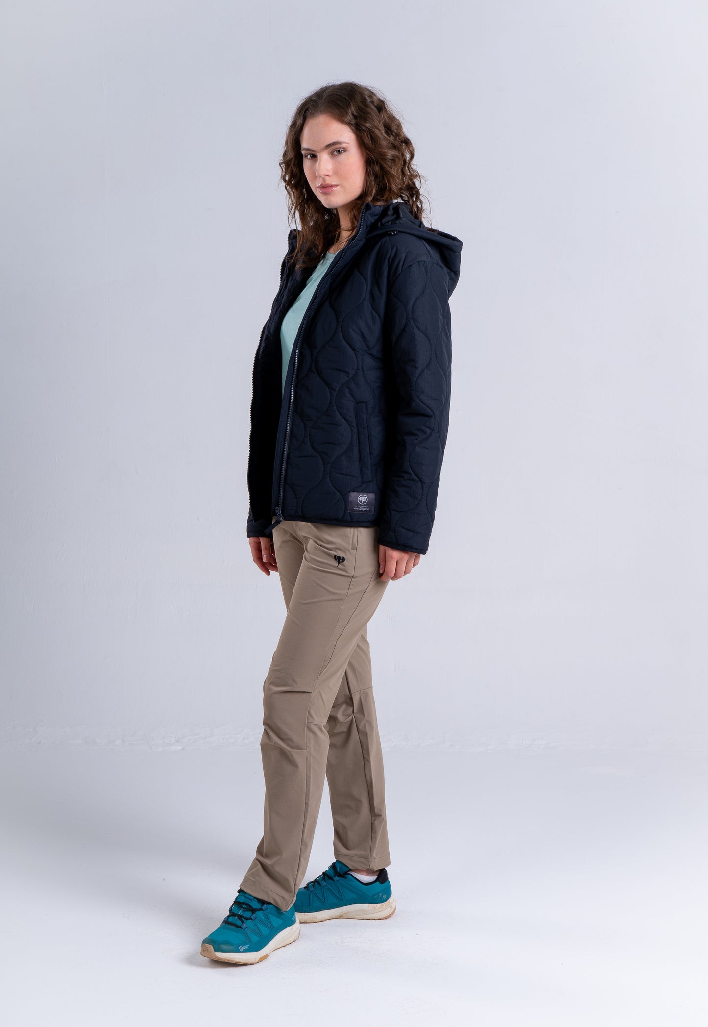 Parka Mujer Fueguino Negra
