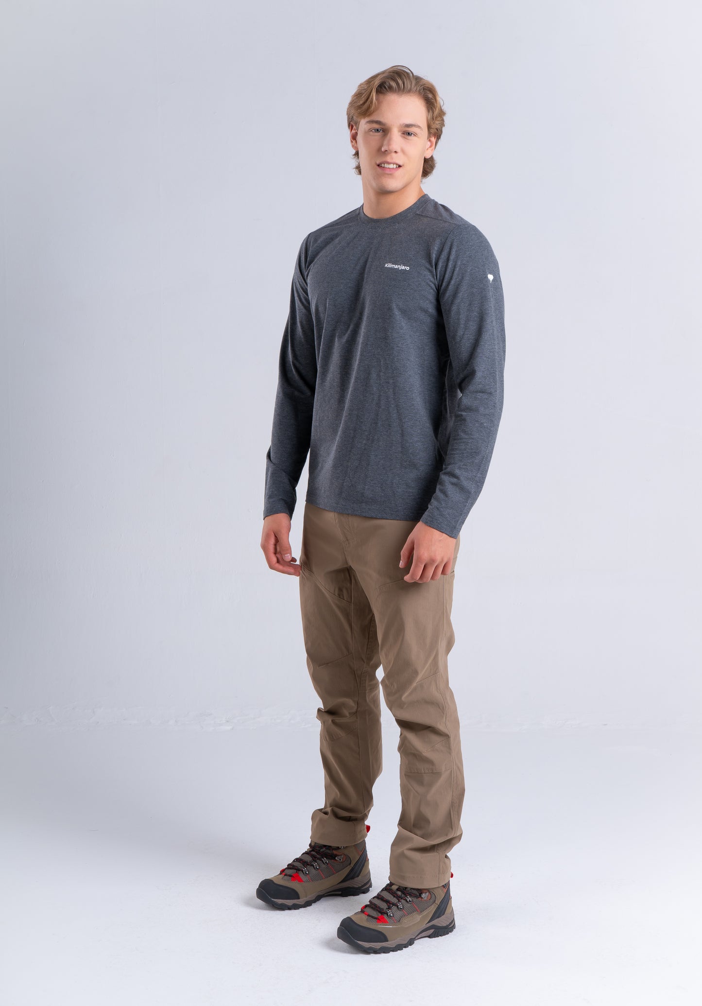 Polera Hombre Geyser Gris