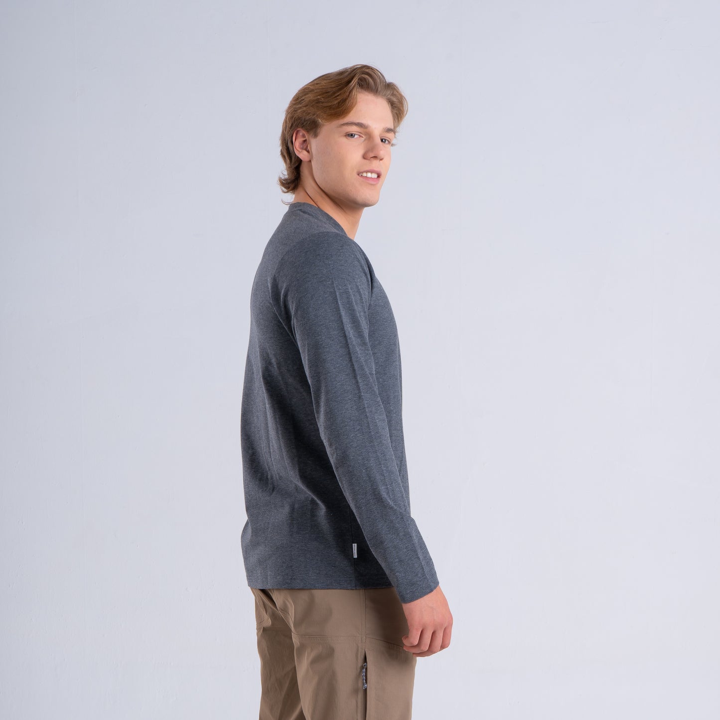 Polera Hombre Geyser Gris