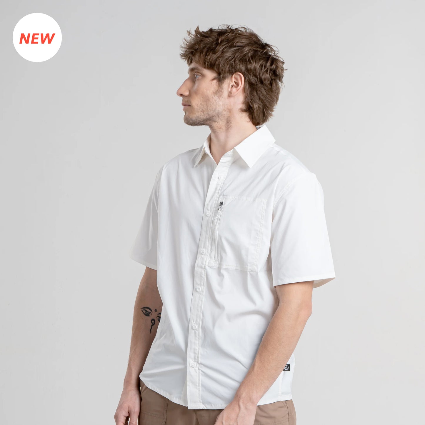 Camisa Hombre Jade Blanco