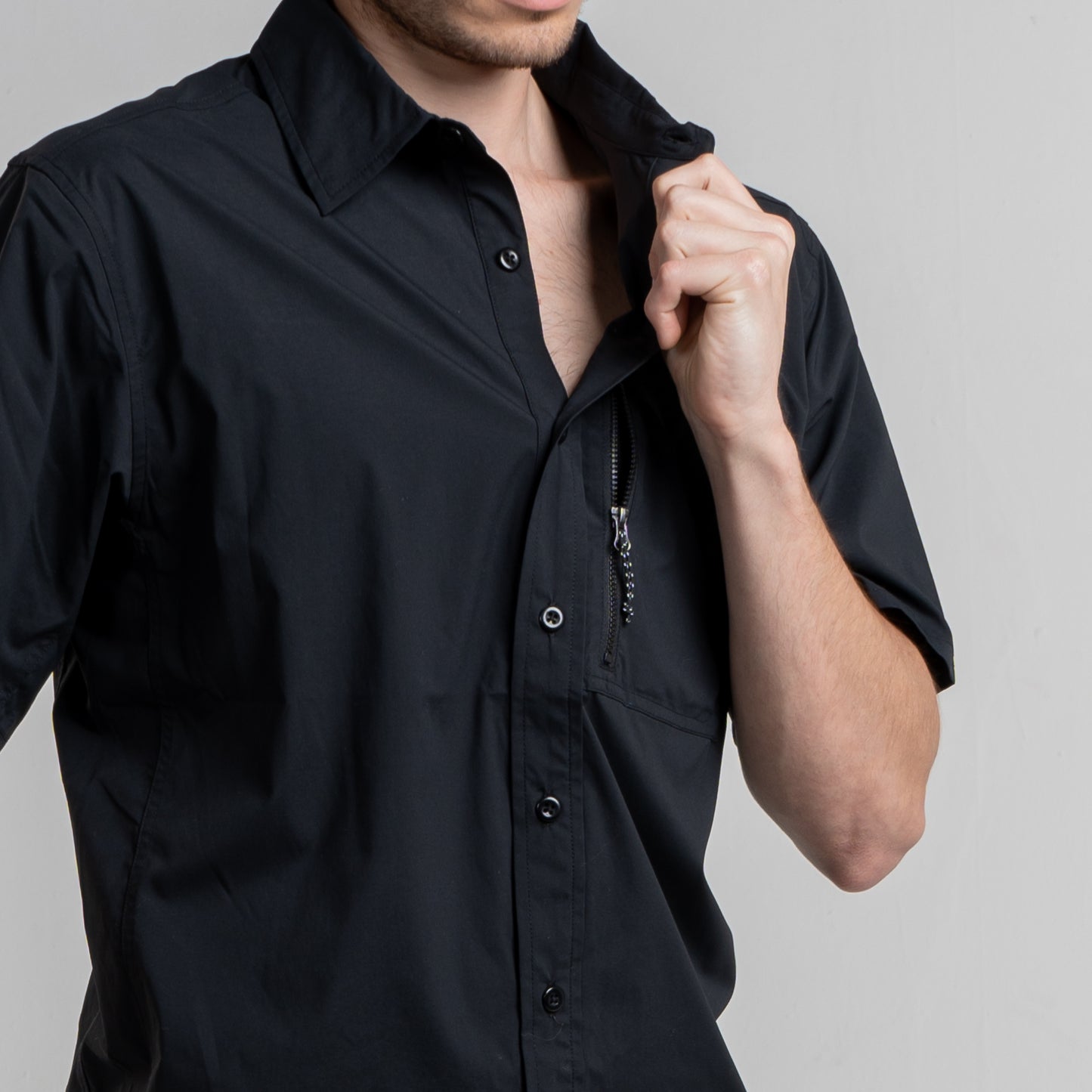 Camisa Hombre Jade Negro