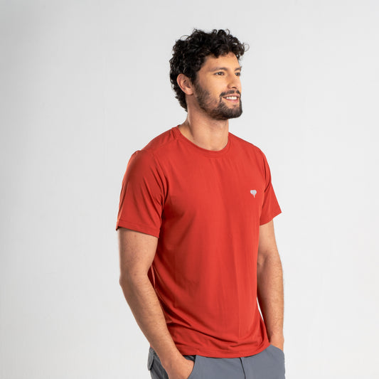 Polera Hombre Kenia Naranjo