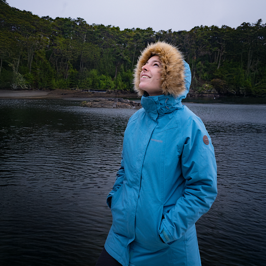 Parka Mujer Mika Azul