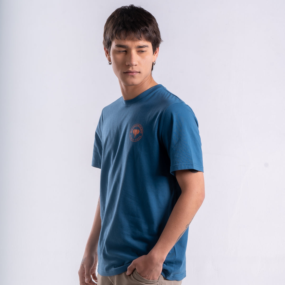 Polera Hombre Native Azul