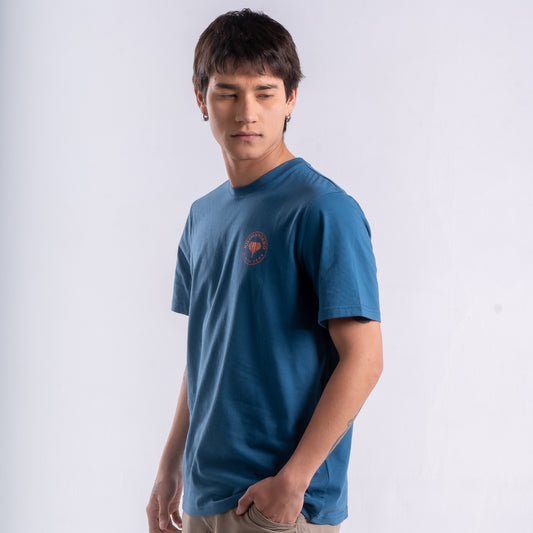 Polera Hombre Native Azul