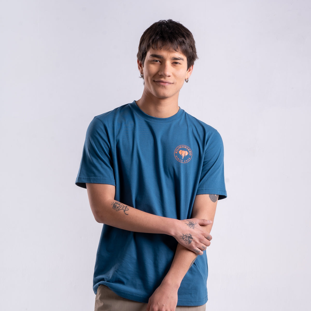 Polera Hombre Native Azul