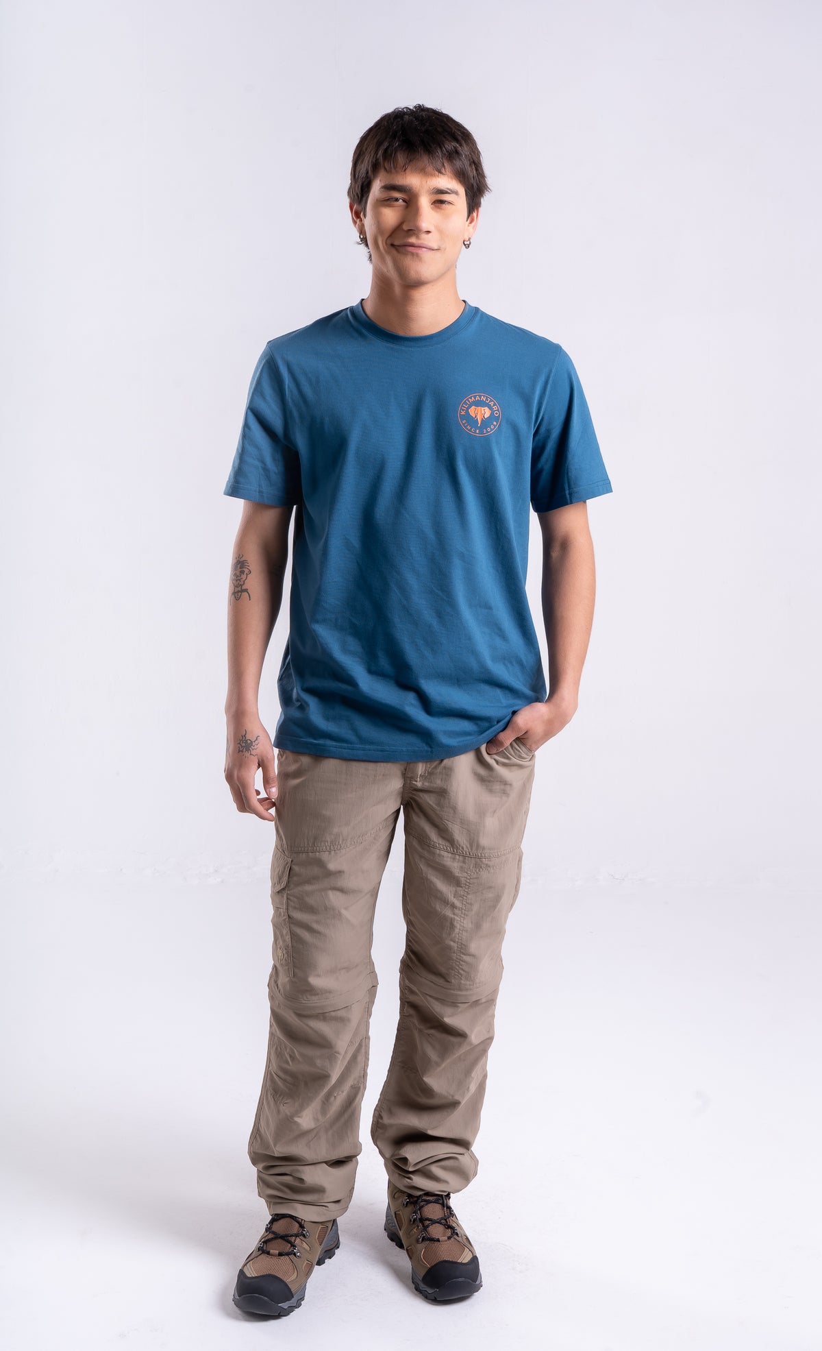 Polera Hombre Native Azul