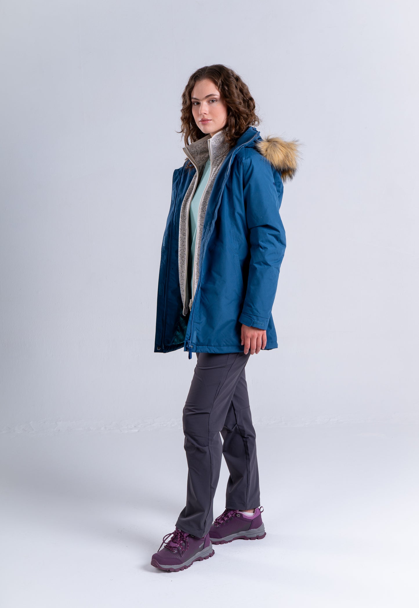 Parka Mujer Pampa Azul