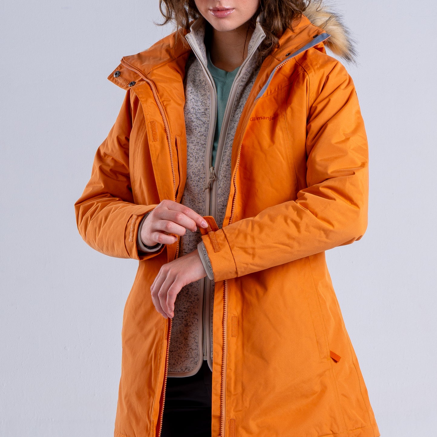 Parka Mujer Pampa Mostaza