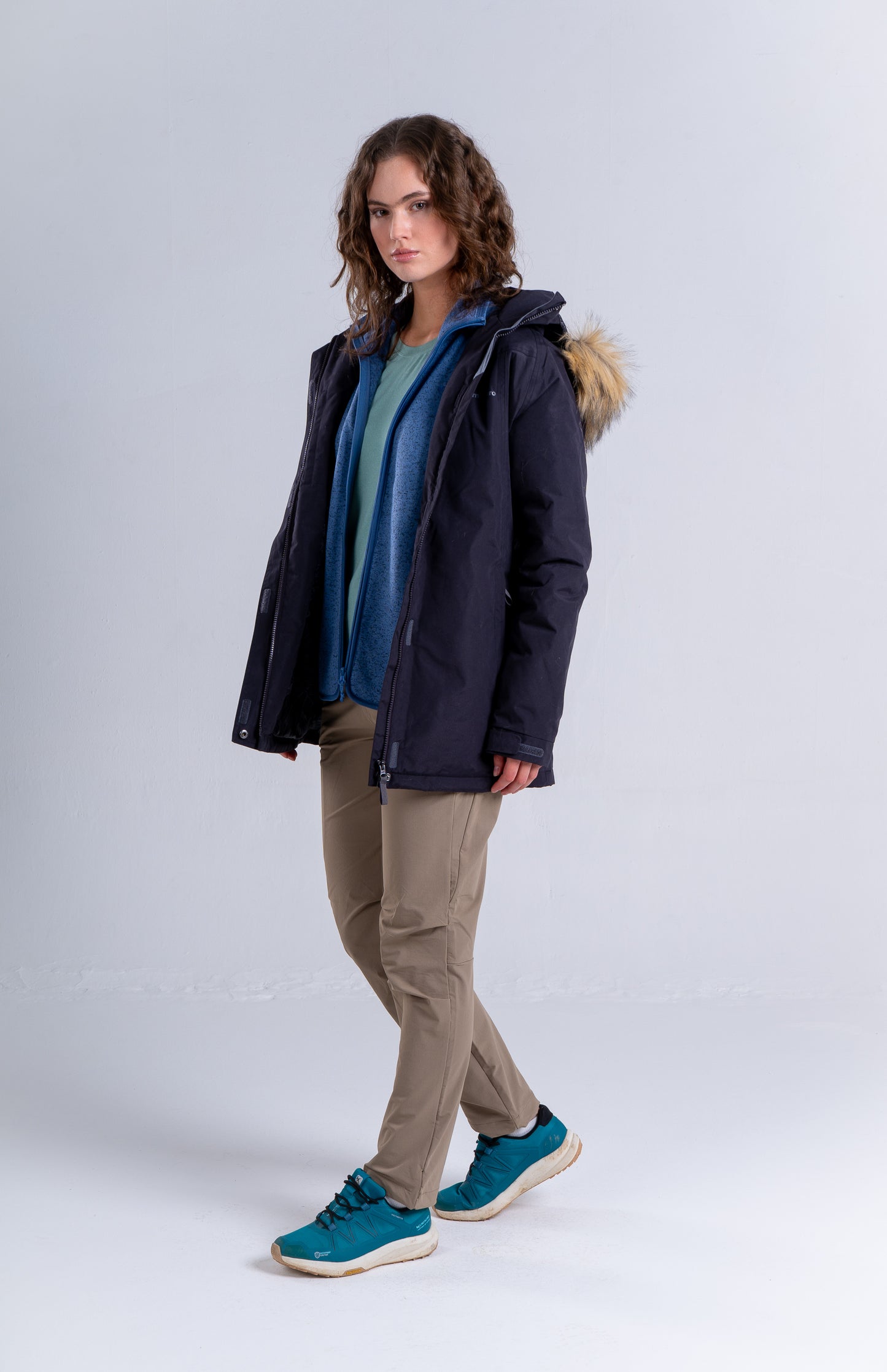 Parka Mujer Pampa Negra