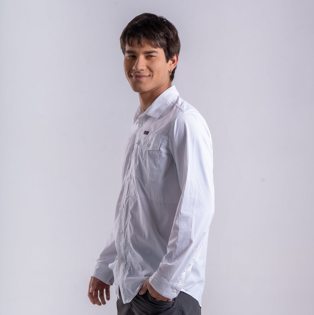 Camisa Hombre Paso Alto Blanco