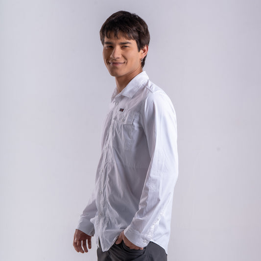 Camisa Hombre Paso Alto Blanco